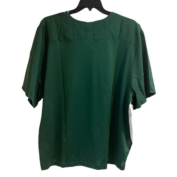 Nike Untouchable Speed V Neck Short Sleeve Jersey Men's Green 881252-342 NWT - Picture 5 of 5